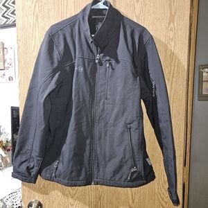 Free Country Men's Black Performance Softshell Jacket